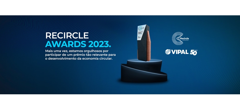 Vipal Borrachas concorre ao Recircle Awards 2023 em quatro categorias