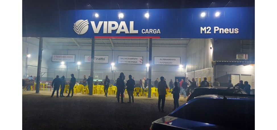 M2 Pneus, parceira da Vipal Borrachas, inaugura truck center em Caxias do Sul