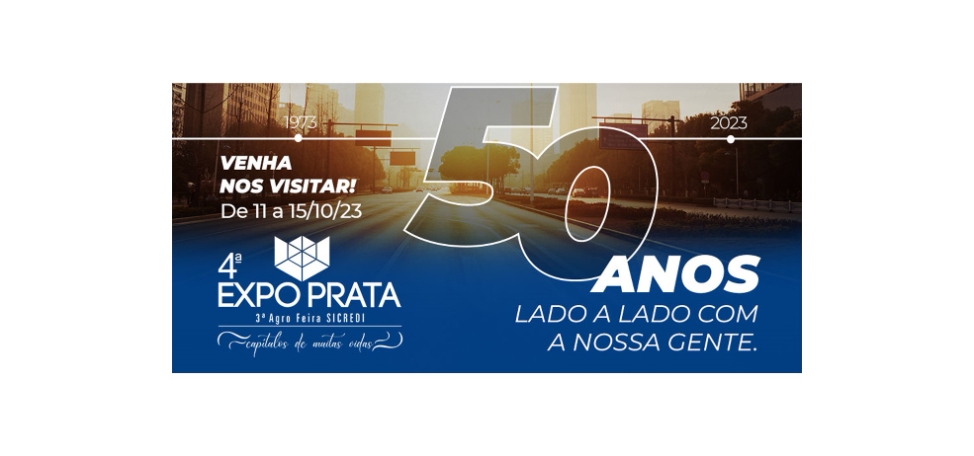 Vipal Borrachas participa da 4ª Expo Prata e convida visitantes a conhecer sua trajetória de 50 anos