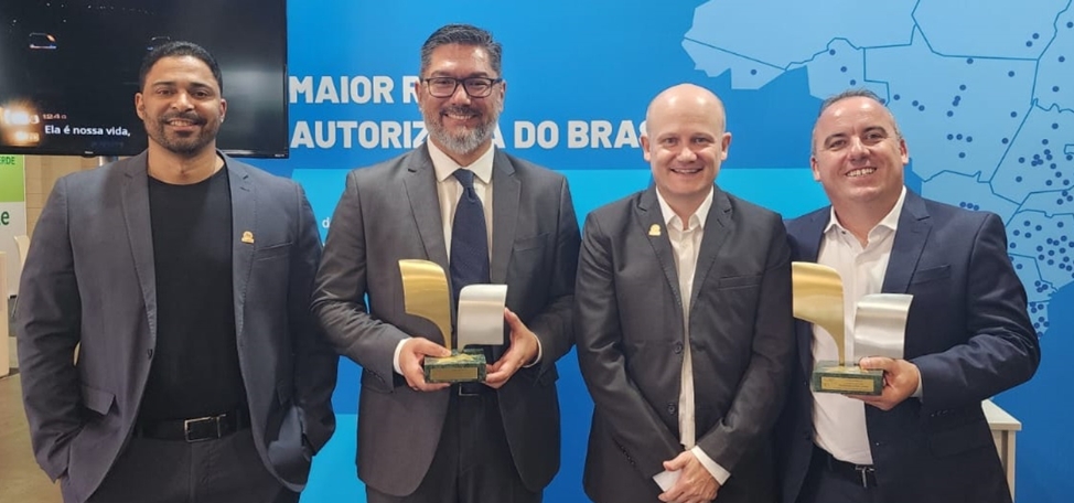 Vipal Borrachas é vencedora em duas categorias em premiação no Brasil