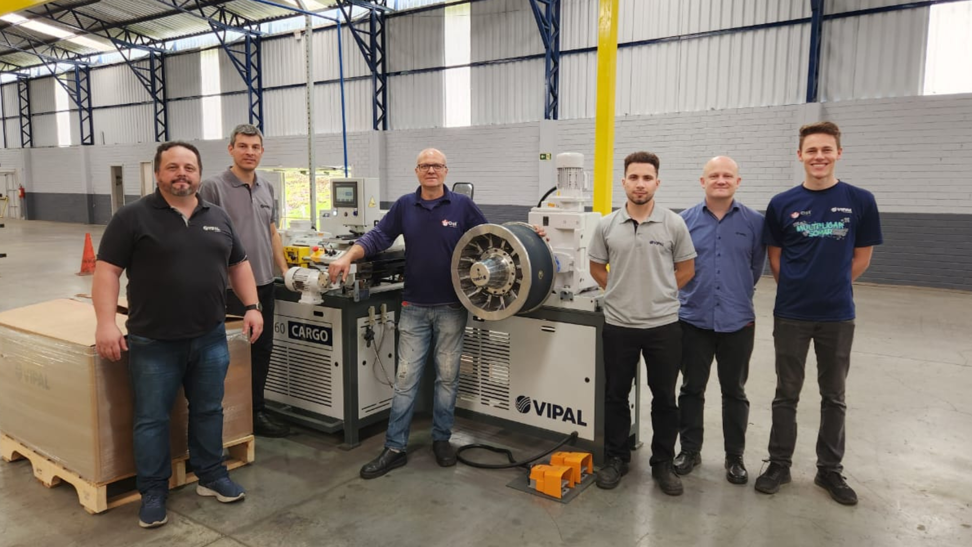 OST Pneus amplia instalações técnicas com nova Extrusora VOC-760 da Vipal  