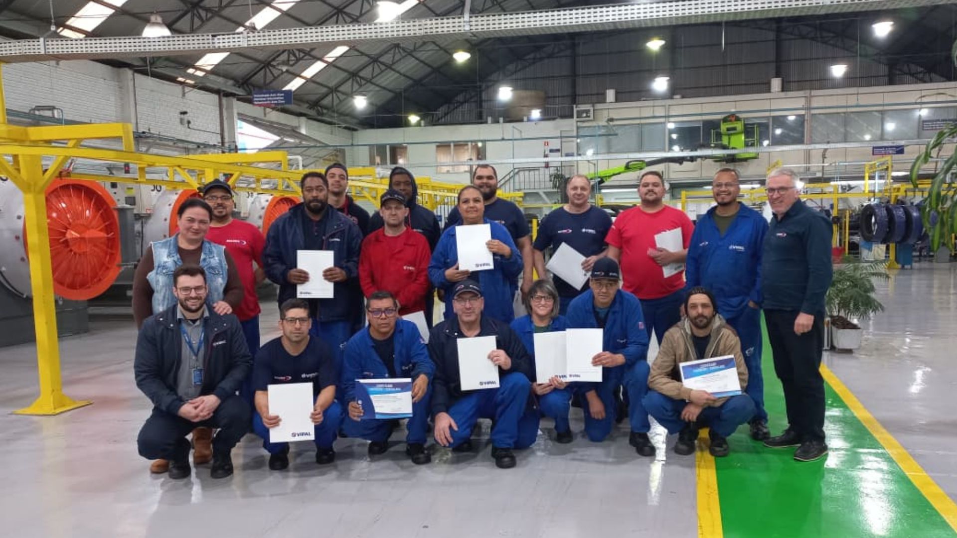 Vipal realiza treinamento para a equipe da Paludo Pneus, em Nova Prata    
