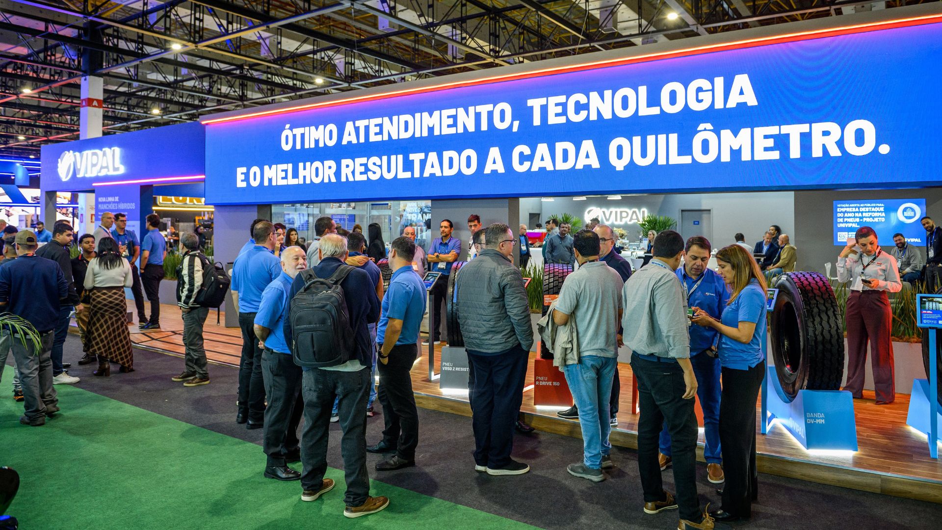 Vipal registra forte geração de negócios e apresenta lançamentos na Pneushow 2026