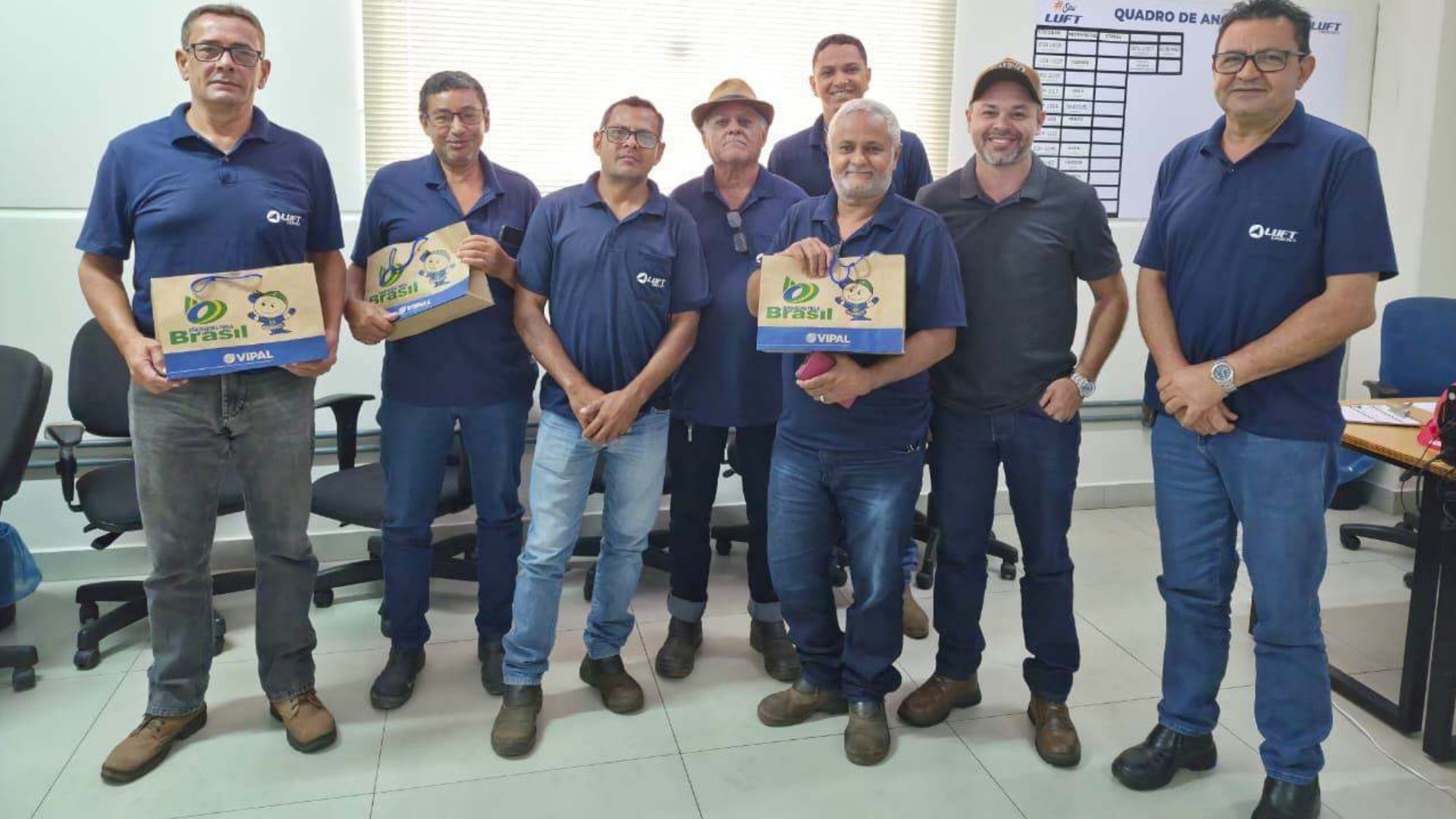 Vipal realiza treinamento online para equipe da Luft Logistics 