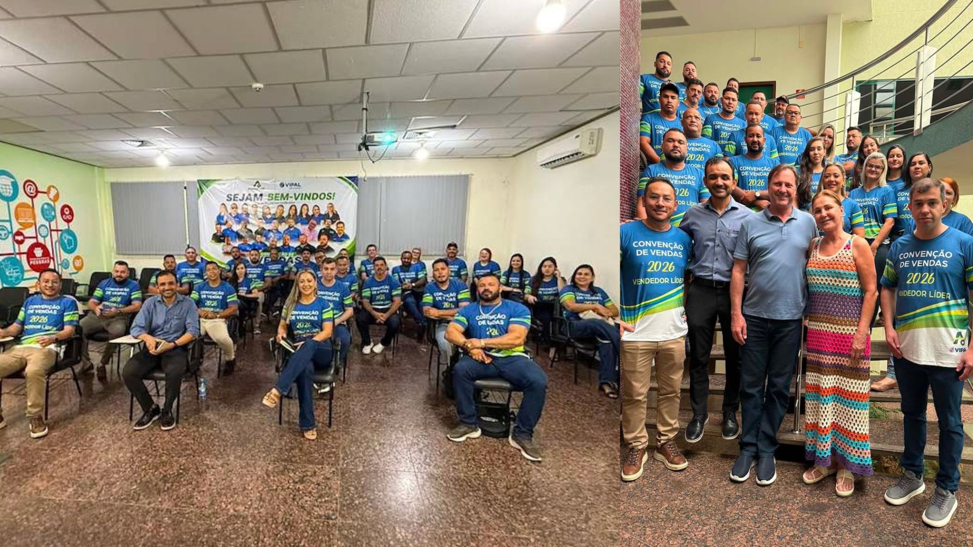 Vipal participa de convenção de vendas do Grupo Amazônia Pneus em Rondônia