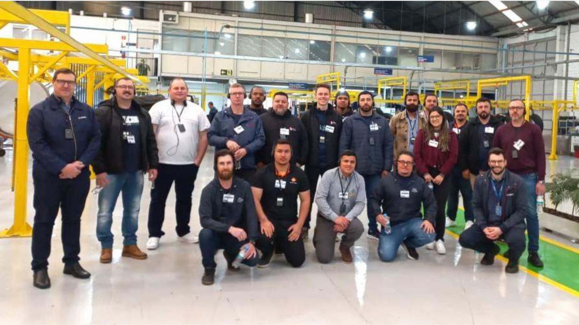 Vipal Borrachas recebe clientes da OST Pneus para visita técnica em Nova Prata 